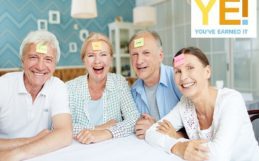 seniors playing games
