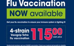 Clicks flu vaccination