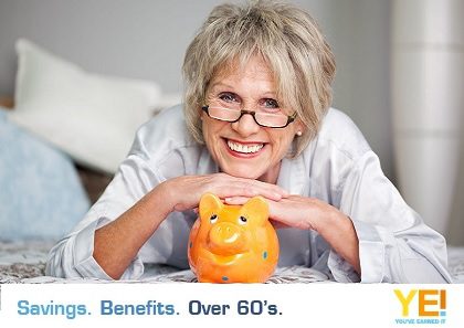 Darn good deals older lady smiling