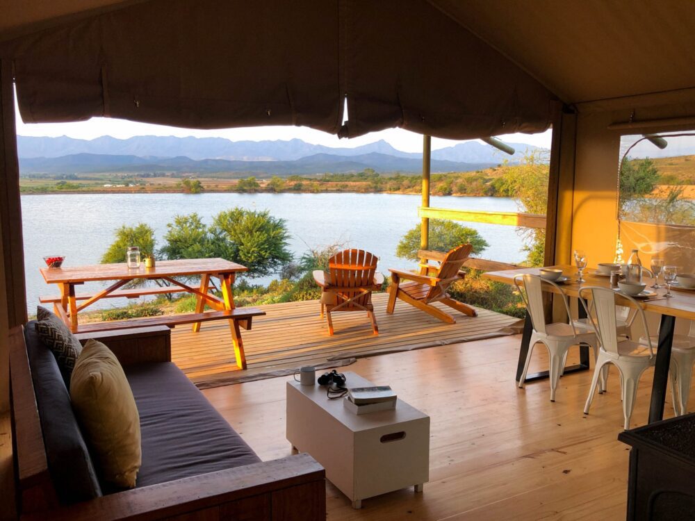 Africamps oudtshoorn river view