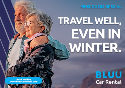 Bluu car rental special this winter