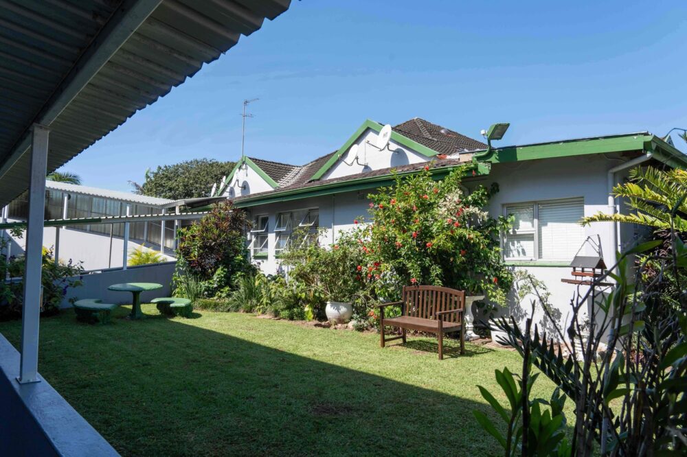 The village retirement home garden views