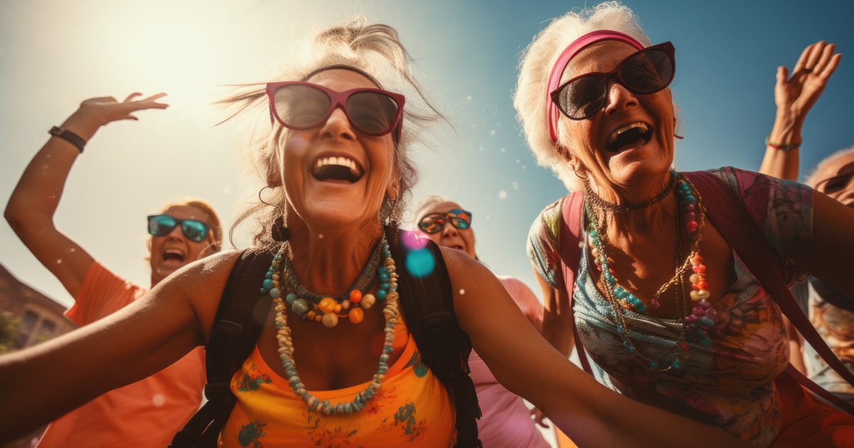 Mature ladies having fun - Oct 25