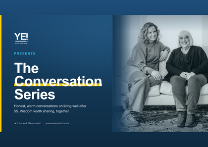 Feature image for the Conversation Series where YEI discusses living well after 55.