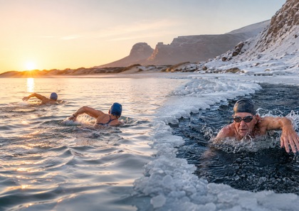 Cold water swimming