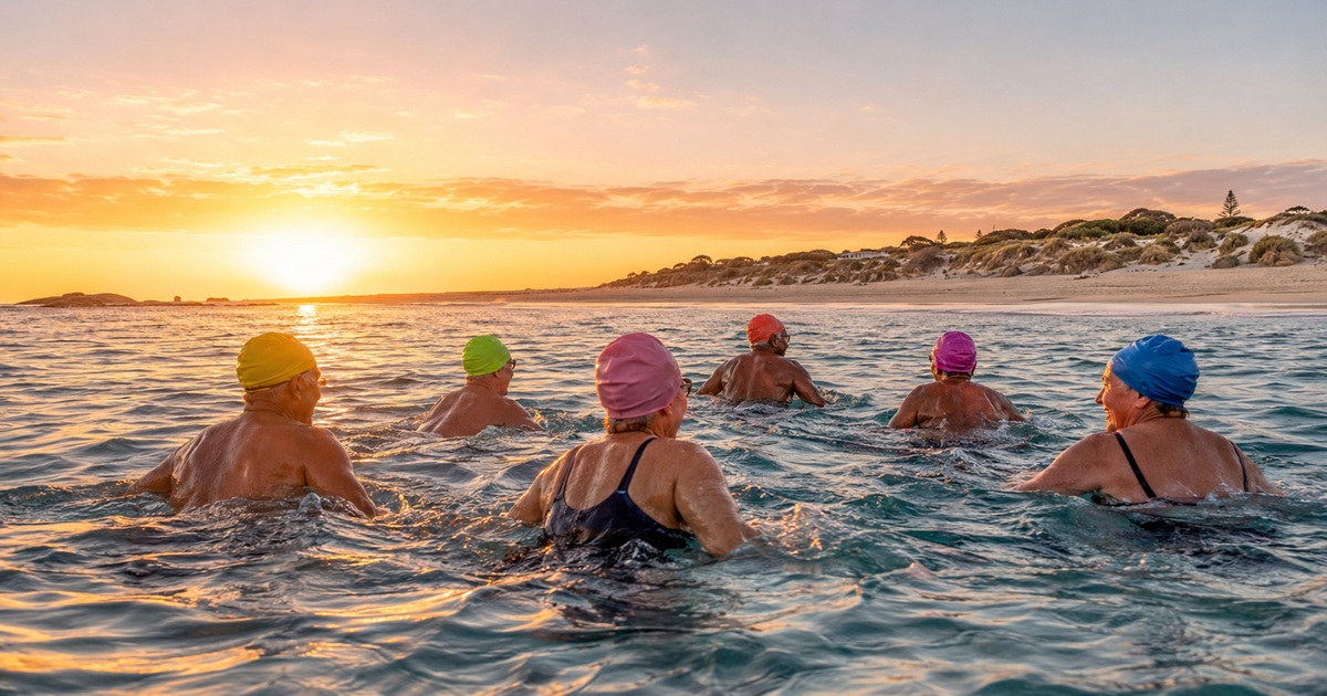 Cold water swimming