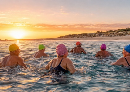 Cold water swimming